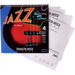 Thomastik-Infeld Jazz JF324 Σετ 4 Χορδές Ηλεκτρικού Μπάσου Nickel Plated Steel 43-106" 3/4
