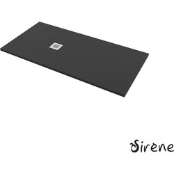 ΝΤΟΥΖΙΕΡΑ+ΒΑΛΒΙΔΑ NEWSLATE 160x80 SIRENE BLACK MATT S16080-401