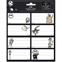 Disney Nightmare Before Christmas Adhesive labels