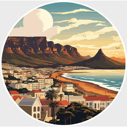 Αυτοκόλλητο Capetown st1001