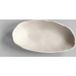 Πιατέλα Native Oval Tray, Petit Set Of 2 Stoneware Άσπρο Birch L15/ W8/H3 cm 101 COPENHAGEN