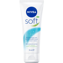 Nivea Soft Ενυδατική Κρέμα Σώματος Tube 75ml