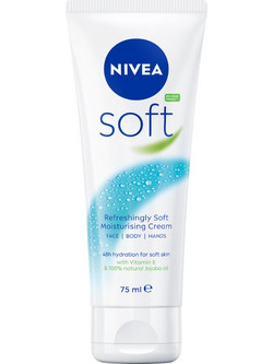 Nivea Soft Ενυδατική Κρέμα Σώματος Tube 75ml
