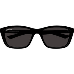 Balenciaga BB0403SK 001 Ανδρικά Γυαλιά Ηλίου Τετράγωνα Κοκάλινα Μαύρα με Μαύρο Φακό