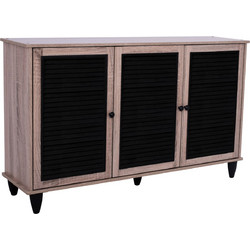 HomeMarkt Παπουτσοθήκη Ξύλινη Sonoma 112x30x68.5cm HM2267.02