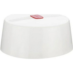 Κάλυμμα Για Φούρνο Μικροκυμάτων Purity 705050 Φ24,5cm Clear-White Tescoma Πλαστικό