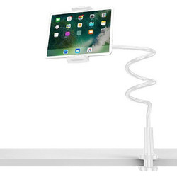Flexible Desktop Holder Βάση Γραφείου για Κινητό/Tablet σε Λευκό χρώμα