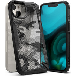 Ringke Fusion X Back Cover Camo Black (iPhone 14 Plus)