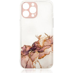 Hurtel Marble Case Cover for Xiaomi Redmi Note 11 Pro Gel Cover Marble Brown