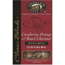 Μείγμα Γέμισης Shropshire Spice Cranberry Orange And Roast Chestnut Wholemeal Stuffing Mix 150g