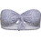 Only Lella Bikini Top Strapless Λευκό Μωβ 15252495