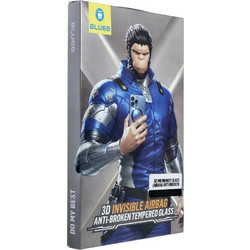 Blueo 5D Mr. Monkey Tempered Glass Black (iPhone 16 Pro)