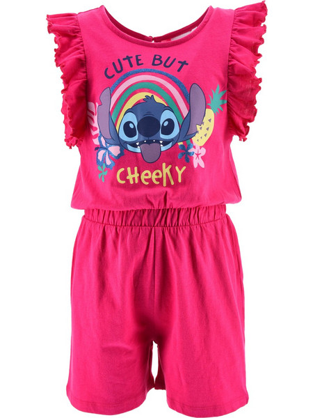 KIDS MOVIE HEROES Παιδική Ολόσωμη Φόρμα LILOETSTITCHStitch PINK παιδιά