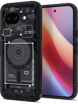 Spigen Ultra Hybrid MagFit Zero One Θήκη για Google Pixel 9a Μαύρο