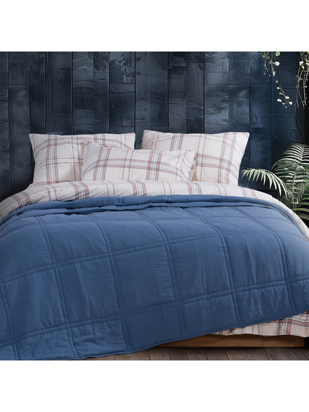 Κουβερλί Υπέρδιπλο (230x240) Nautica By Nef-Nef Homeware Nau Navy