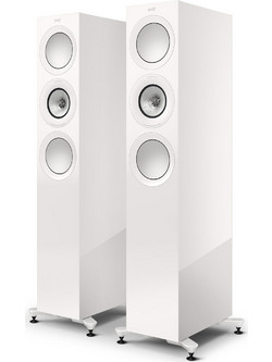 KEF R-7 Meta Ζεύγος Ηχείων Hi-Fi Δαπέδου 200W 3 Δρόμων White