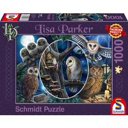 Puzzle Schmidt Lisa Parker Μυστηριώδεις Κουκουβάγιες 1000 Κομμάτια