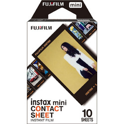 Fujifilm Color Instax Mini Contact Instant (10 Exposures)