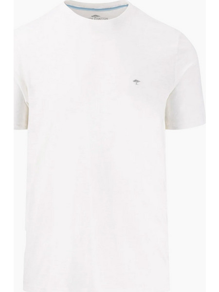 Fynch Hatton T Shirt της σειράς Basic - 1504 1804 824 New Offwhite