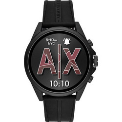 Armani Exchange Connected Stainless Steel 45mm Black