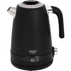 Adler AD 1295B Ανοξείδωτος Βραστήρας 1.7lt 2200W με Ρύθμιση Θερμοκρασίας