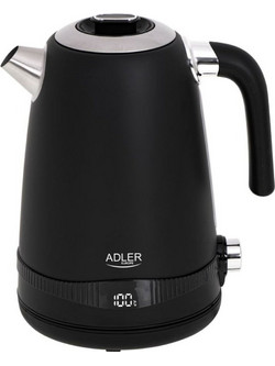 Adler AD 1295B Ανοξείδωτος Βραστήρας 1.7lt 2200W με Ρύθμιση Θερμοκρασίας