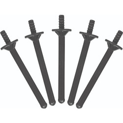 Sticks Αποτρίχωσης Barburys Nose - Ear Waxing Sticks Black 100 pcs