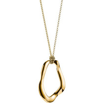 Thomas Sabo KE2319-413-39-L70 Necklace + Pendant Natural Beauty Gold-Plated Ladies