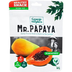 George & Stephen Mr. Papaya Αποξηραμένα Κομμάτια Παπάγια, 50gr