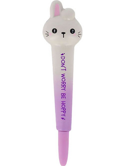 Legami Squishy Bunny Στυλό Gel 1mm Μαύρο SQP0005