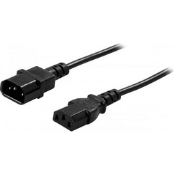 Καλώδιο Powerwalker IEC 10A C13/C14 (180cm) 0.75mm (PS) (91010013) 91010013
