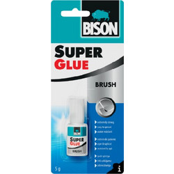 BISON SUPER GLUE ΜΕ ΠΙΝΕΛΟ 5GR (6312836)