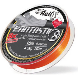 Νήμα Relix Fantastic 300m 0.28mm Οκτάκλωνο Orange FAN600028-OR