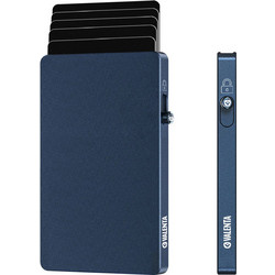 Valenta Cardprotector Aluminium MagSafe Titanium Blue - Valenta