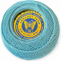 Πεταλούδα 306 Νο30 Δαντελόνημα 50gr 400m Βεραμαν
