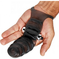 G-spot Vibrating Finger Black