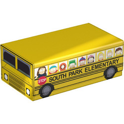 Squaroes - Collectors Case South Park(TM) - School Bus