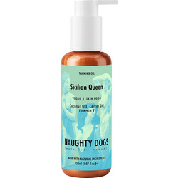 Naughty Dogs Sicilian Queen Λάδι Μαυρίσματος Σώματος 150ml