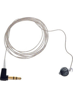Bubblebee Industries The Sidekick 3 Mono Straight Transparent Ακουστικό Ψείρα In-Ear Διαφανές