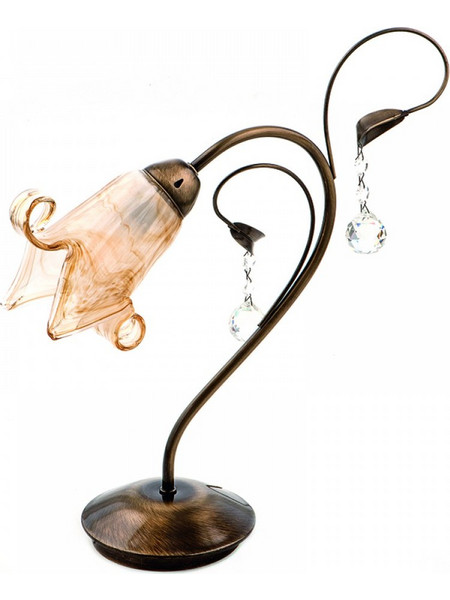 InLight 3427 Πορτατίφ E14 Bronze Φ15xΥ38cm