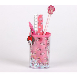 MINNIE - Stationery Set - Pencil Pot + 3pc