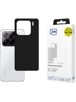 3mk Silicone Case Back Cover Black (Xiaomi 15)