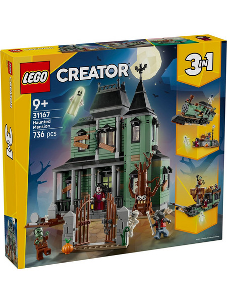 Lego Creator 3-in-1 Haunted Mansion για 9+ Ετών 31167