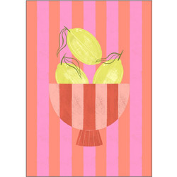 Poster 30x40 Bowl of Lemons - POSTER & FRAME