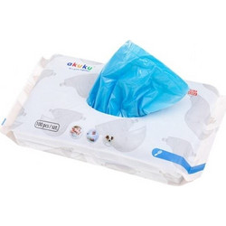 Akuku - Scented Disposable Diaper Bags - 100 pc