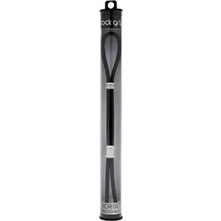 Danny Steel Cock Grip Double Corset Ρυθμιζόμενο Ελαστικό Δαχτυλίδι Πέους & Όρχεων Μαύρο Ασημί