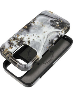 Forcell F-Protect Mirage - Θήκη με Υποστήριξη MagSafe για Apple iPhone 16 Plus σε Ασημί Xρώμα