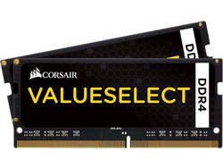 Corsair Value Select 16GB (2X8GB) DDR4 RAM 2133MHz C15 Black SoDimm