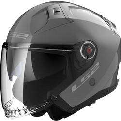 LS2 OF603 Infinity II Nardo Grey Κράνος Μηχανής Jet 1400gr