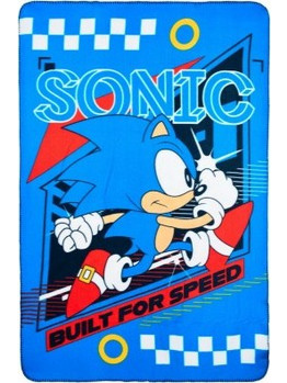 Παιδική Κουβέρτα Polar Fleece Sonic the Hedgehog 100x150εκ. (46004)